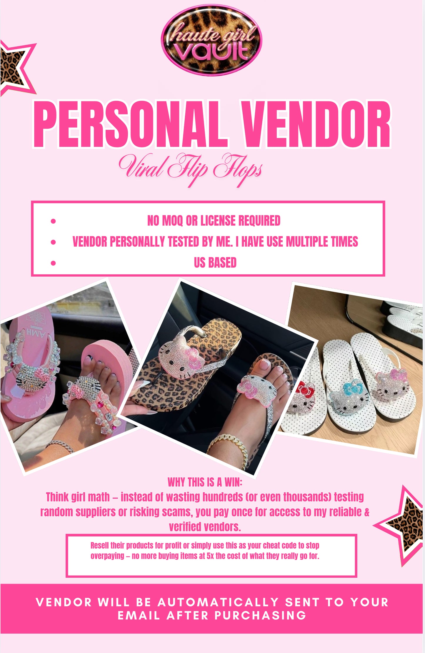 flip flop vendor