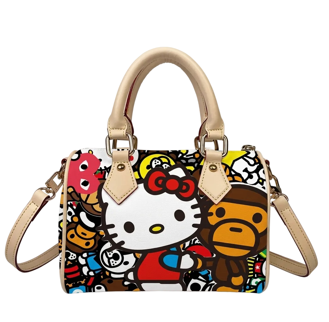 hello kitty x friends pillow bag
