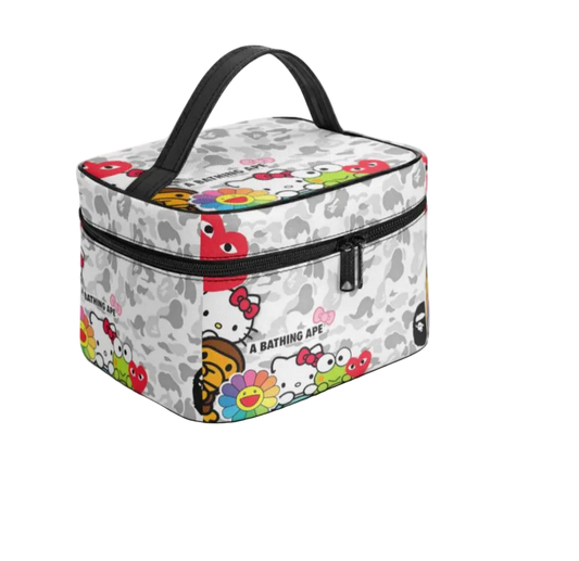 hello kitty x friends vanity bag