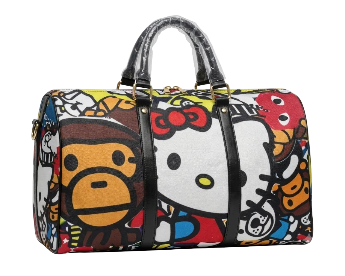 hello kitty x friends duffle
