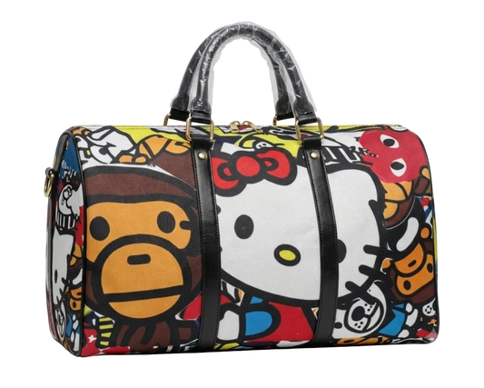 hello kitty x friends duffle