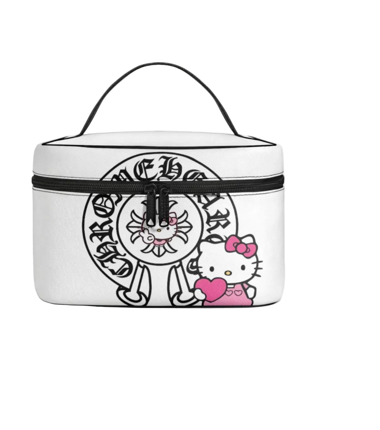 hello kitty x chrome vanity bag