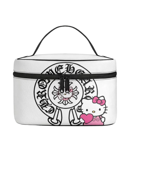 hello kitty x chrome vanity bag