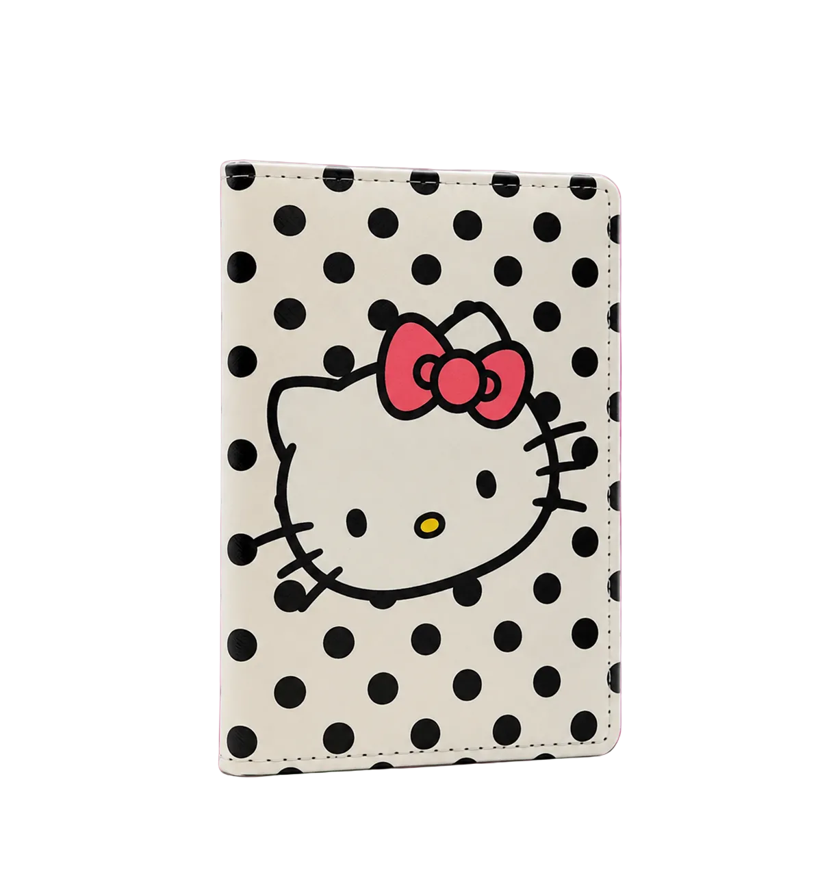 hk x polka dot passport holder