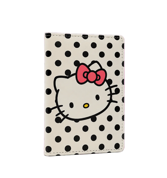 hk x polka dot passport holder