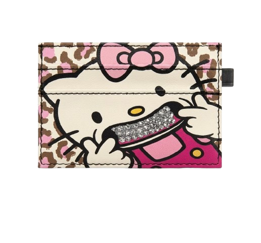 hello kitty grillz cardholder wallet