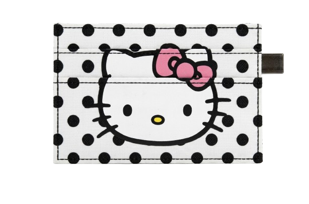 polka dot hello kitty cardholder wallet