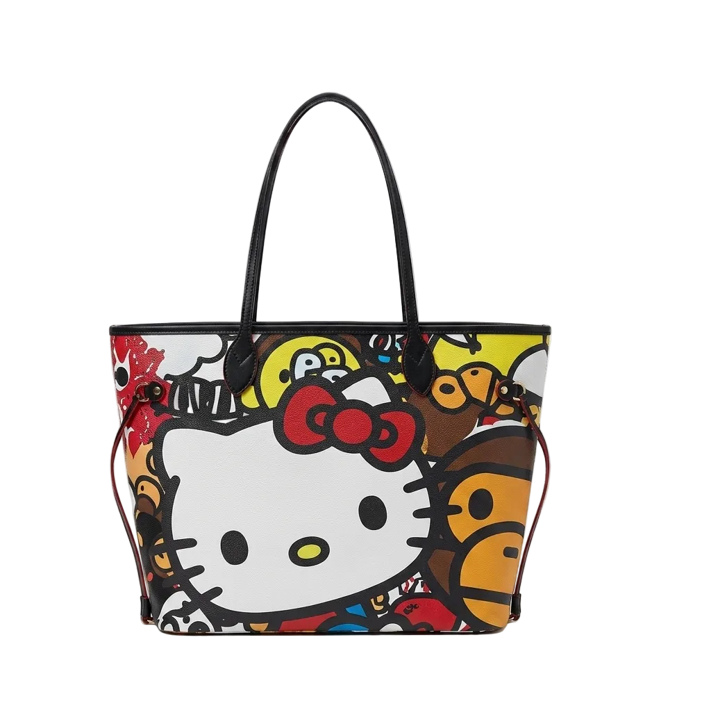 hk x monkey tote