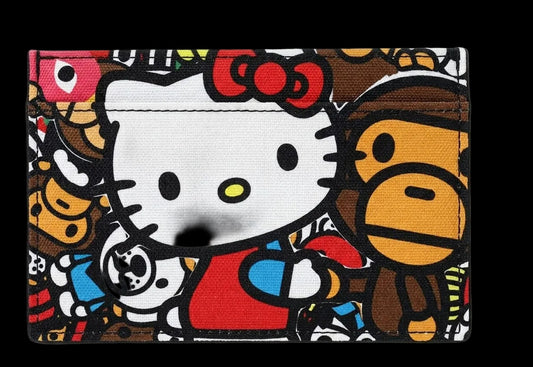 hello kitty x friends cardholder wallet